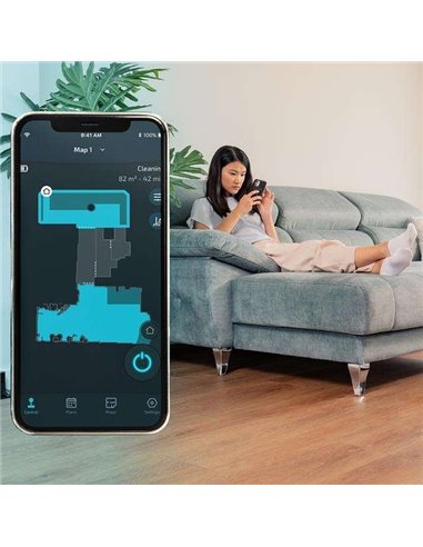 Cecotec Conga 7490 Eternal X-Treme Robot aspirador con tecnología de navegación láser