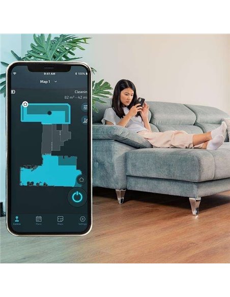 Cecotec Conga 7490 Eternal X-Treme Robot aspirador con tecnología de navegación láser