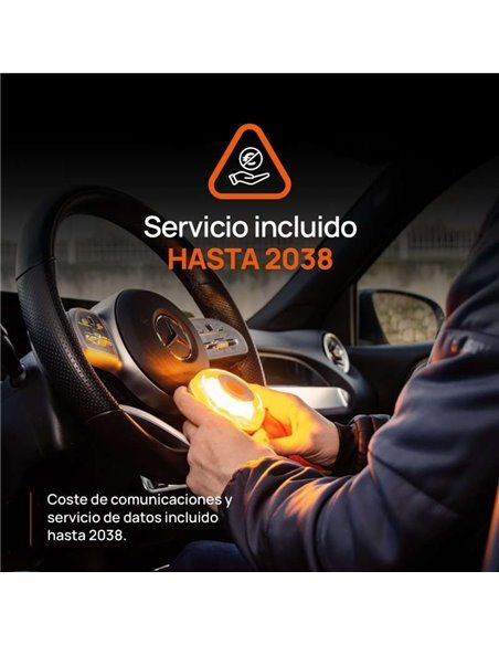 FlashLED SOS Baliza Señalización V16 Conectada IoT Homologada DGT 3.0