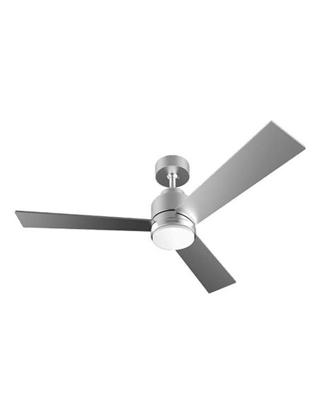 Cecotec EnergySilence Aero 4800 Style DC Inox. Ventilador Techo Mando a Distancia Luz Led 40W