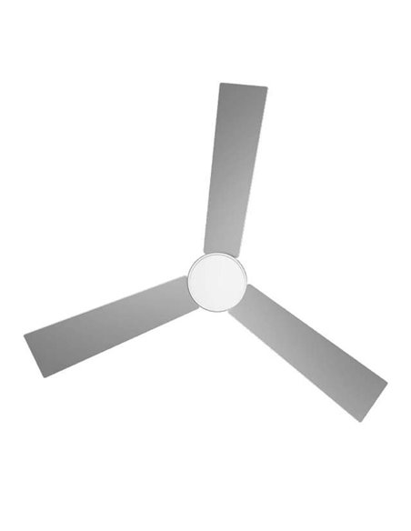 Cecotec EnergySilence Aero 4800 Style DC Inox. Ventilador Techo Mando a Distancia Luz Led 40W