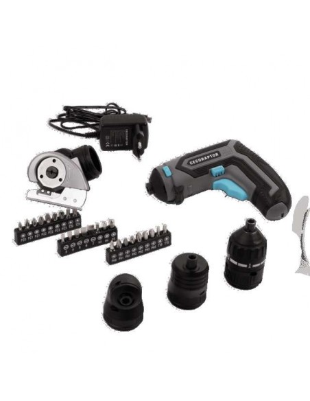 Cecotec CecoRaptor Perfect MultiWork 360 Ultra. Destornillador Eléctrico Multifunción