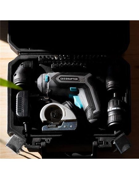 Cecotec CecoRaptor Perfect MultiWork 360 Ultra. Destornillador Eléctrico Multifunción