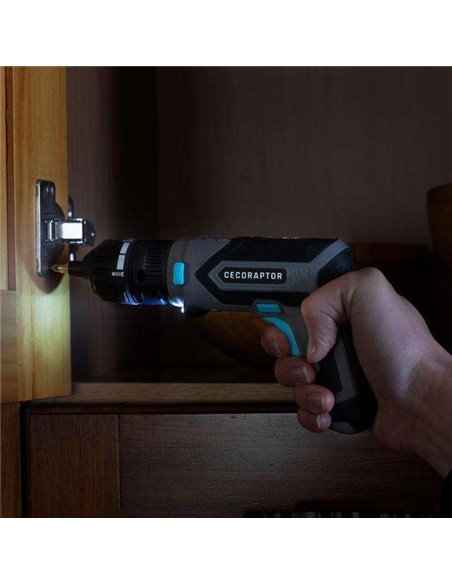 Cecotec CecoRaptor Perfect MultiWork 360 Ultra. Destornillador Eléctrico Multifunción