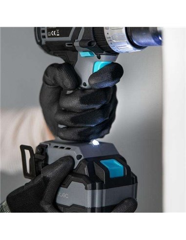 Cecotec CecoRaptor Perfect Drill 4020 X-Treme. Taladro Atornillador, Perforador y Percutor de Batería 20V