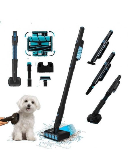 Cecotec Scoba 2100 Twice Animal Aspirador Vertical diseño ultraligero