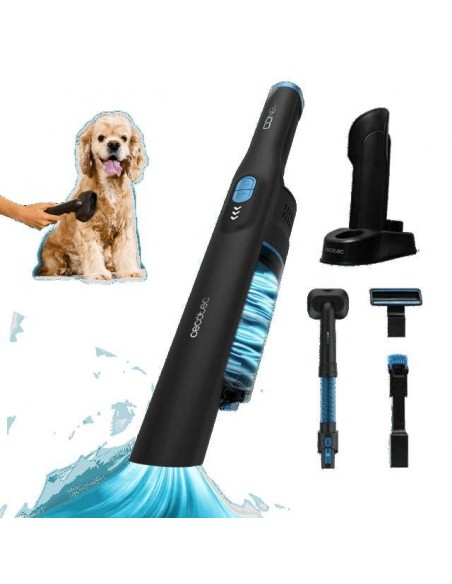 Cecotec Conga Rockstar Micro+ Animal. Aspirador de mano ultraligero