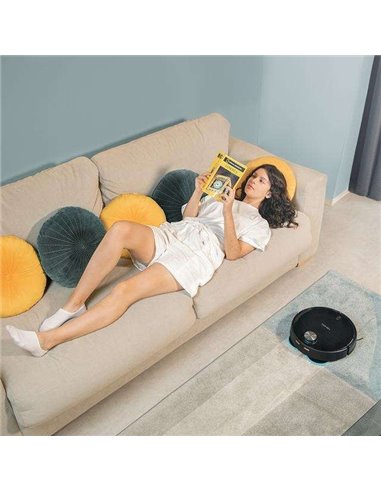 Cecotec Conga 11090 Spin Revolution Home&Wash con base de autovaciado, autolimpieza y secado de fregonas