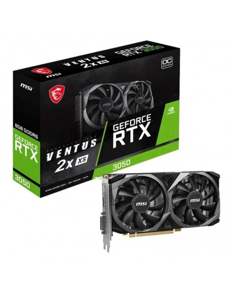 MSI GeForce RTX 3050 VENTUS 2X XS OC 8GB GDDR6 Tarjeta Gráfica
