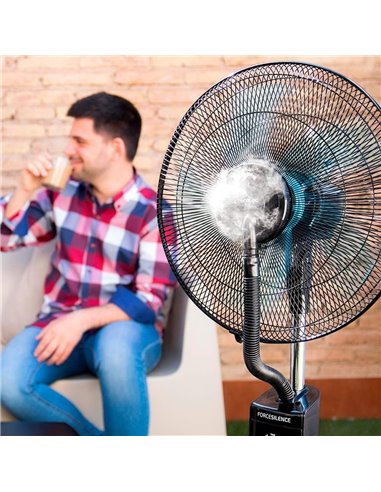 Cecotec EnergySilence 590 Freshessence Ventilador Nebulizador de Agua con Temporizador 90W