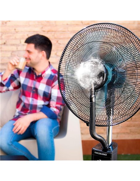 Cecotec EnergySilence 590 Freshessence Ventilador Nebulizador de Agua con Temporizador 90W