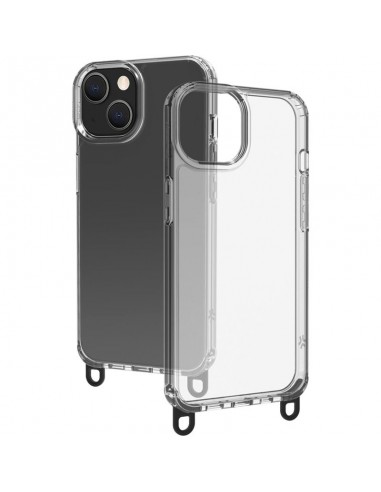 Celly Funda iPhone 14 + Cordón negro