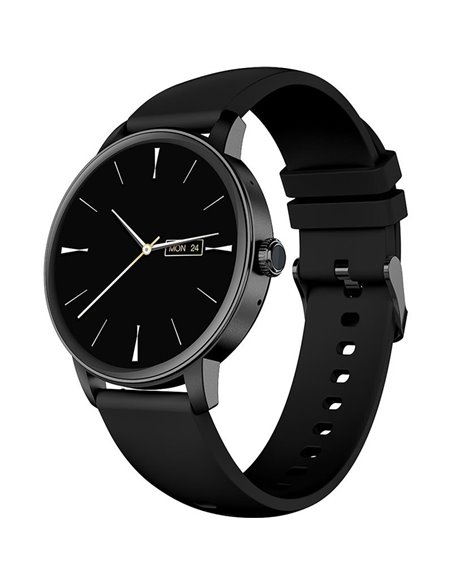 Celly TRAINERROUND2BK Smartwatch 1.28" Táctil Negro