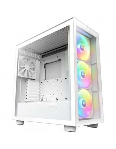 NZXT H7 Elite RGB Caja Cristal Templado USB 3.2 Blanca