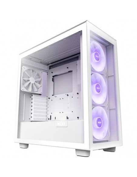 NZXT H7 Elite RGB Caja Cristal Templado USB 3.2 Blanca