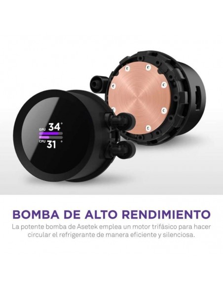 NZXT Kraken 360 Kit de Refrigeración Líquida 360mm Negra
