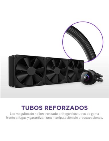 NZXT Kraken 360 Kit de Refrigeración Líquida 360mm Negra