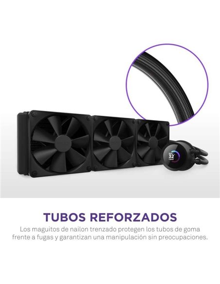 NZXT Kraken 360 Kit de Refrigeración Líquida 360mm Negra