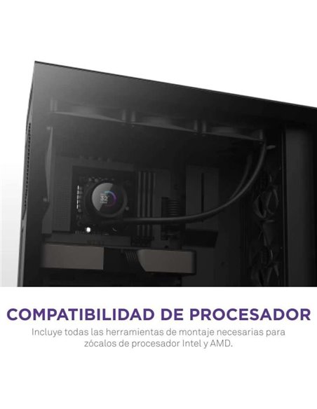 NZXT Kraken 360 Kit de Refrigeración Líquida 360mm Negra