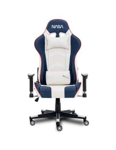 NASA Silla Gaming Supernova Blanca/Azul