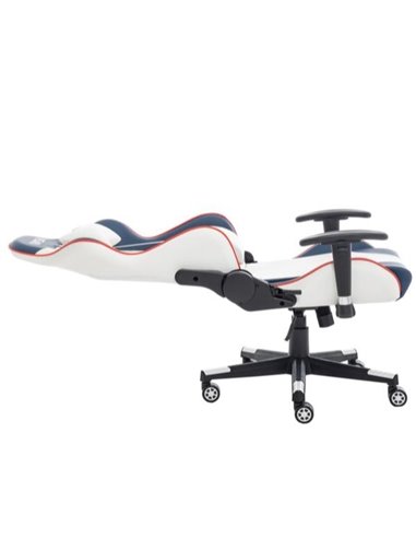 NASA Silla Gaming Supernova Blanca/Azul