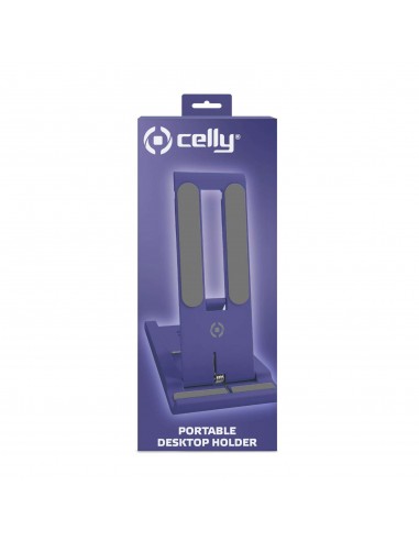 Celly SWCOLORDESKVL Soporte de escritorio para Smartphone Violeta