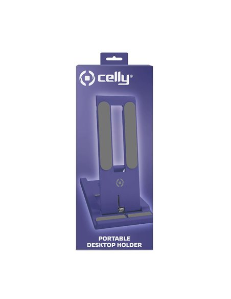 Celly SWCOLORDESKVL Soporte de escritorio para Smartphone Violeta