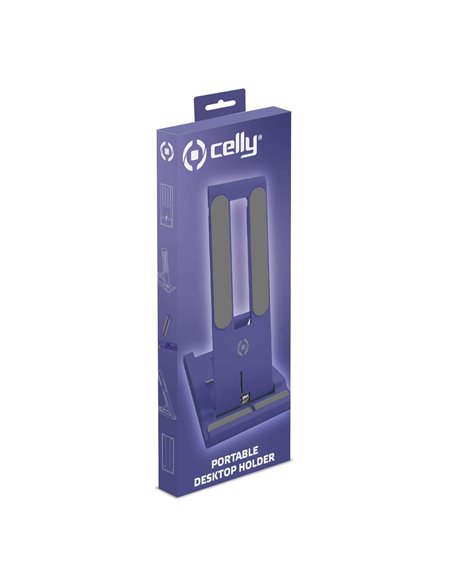 Celly SWCOLORDESKVL Soporte de escritorio para Smartphone Violeta