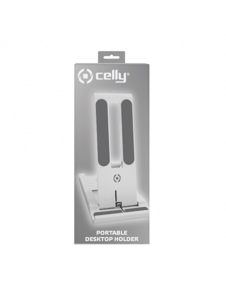 Celly SWCOLORDESKWH Soporte de escritorio para Smartphone Blanco