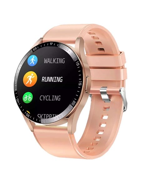 Denver SWC-372RO Smartwatch Función llamada por Bluetooth Rosa