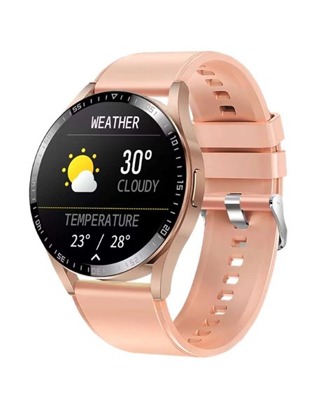 Denver SWC-372RO Smartwatch Función llamada por Bluetooth Rosa