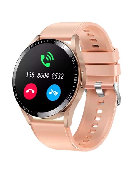 Denver SWC-372RO Smartwatch Función llamada por Bluetooth Rosa