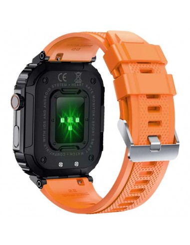 Denver SWC-191O Smartwatch Función llamada por Bluetooth Naranja