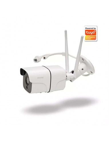 Denver SHO-110 Cámara IP digital para exteriores con LED IR 720p