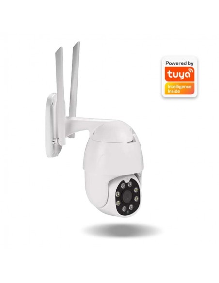Denver IOC-221 Cámara domo IP digital para exteriores con LED IR 1080p