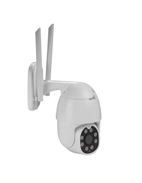 Denver IOC-221 Cámara domo IP digital para exteriores con LED IR 1080p