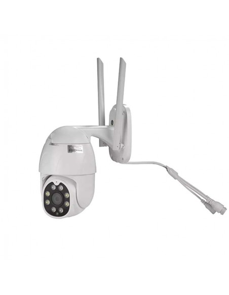 Denver IOC-221 Cámara domo IP digital para exteriores con LED IR 1080p