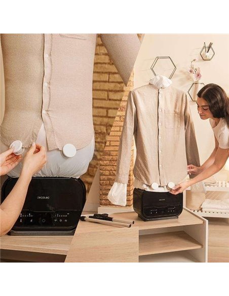 Cecotec IronHero 1200 Mannequin Dry Maniquí de secado y planchado 1200W