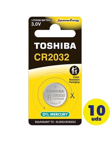 Toshiba CR2032 Pila de Botón