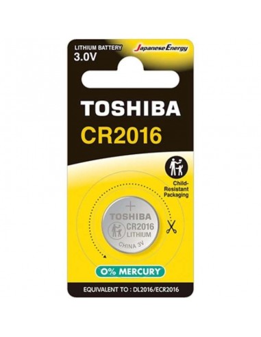 Toshiba Pilas de Botón CR2016 CP-1C 3V