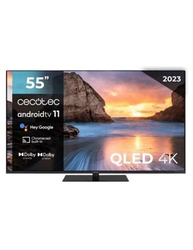 Cecotec V1Z+ Series VQU11055Z+ QLED 4K UHD HDR10+ 55" Televisor