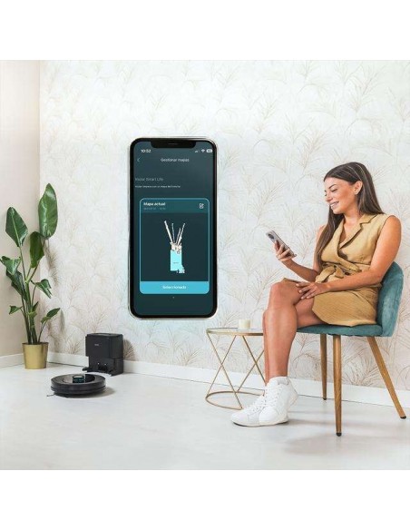 Cecotec Conga 7490 Ultimate Home Genesis Robot Aspirador + Estación de Autovaciado