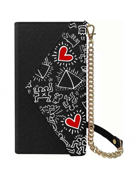 Celly KHPHONEBAG Keith Haring Funda Cartera para Smartphone 6.7"