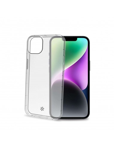Celly HEXAGEL1053WH Funda Transparente iPhone 15