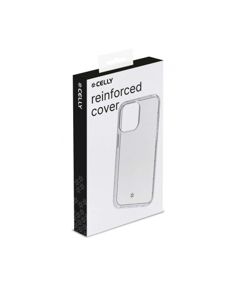 Celly HEXAGEL1053WH Funda Transparente iPhone 15