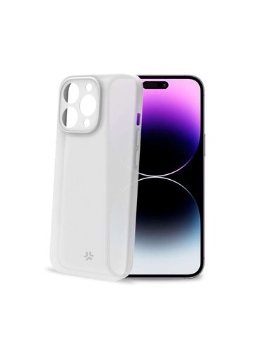 Celly SPACE1056WH Funda iPhone 15 Pro Max Blanca