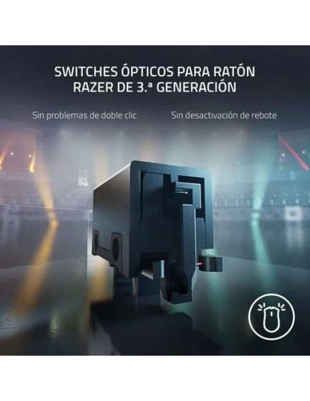 Razer DeathAdder V3 Pro Ratón Gaming Inalámbrico 30000 DPI Negro