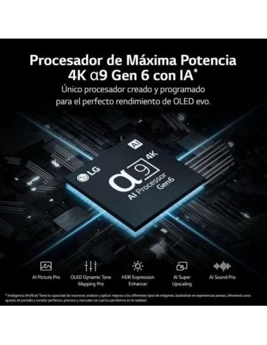 LG OLED55C34LA OLED evo UltraHD 4K HDR10 55" Televisor