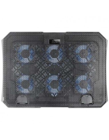 Mars Gaming MNBC23 Base Refrigeradora y Stand Negro para Portátil hasta 16"