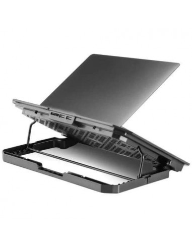 Mars Gaming MNBC23 Base Refrigeradora y Stand Negro para Portátil hasta 16"